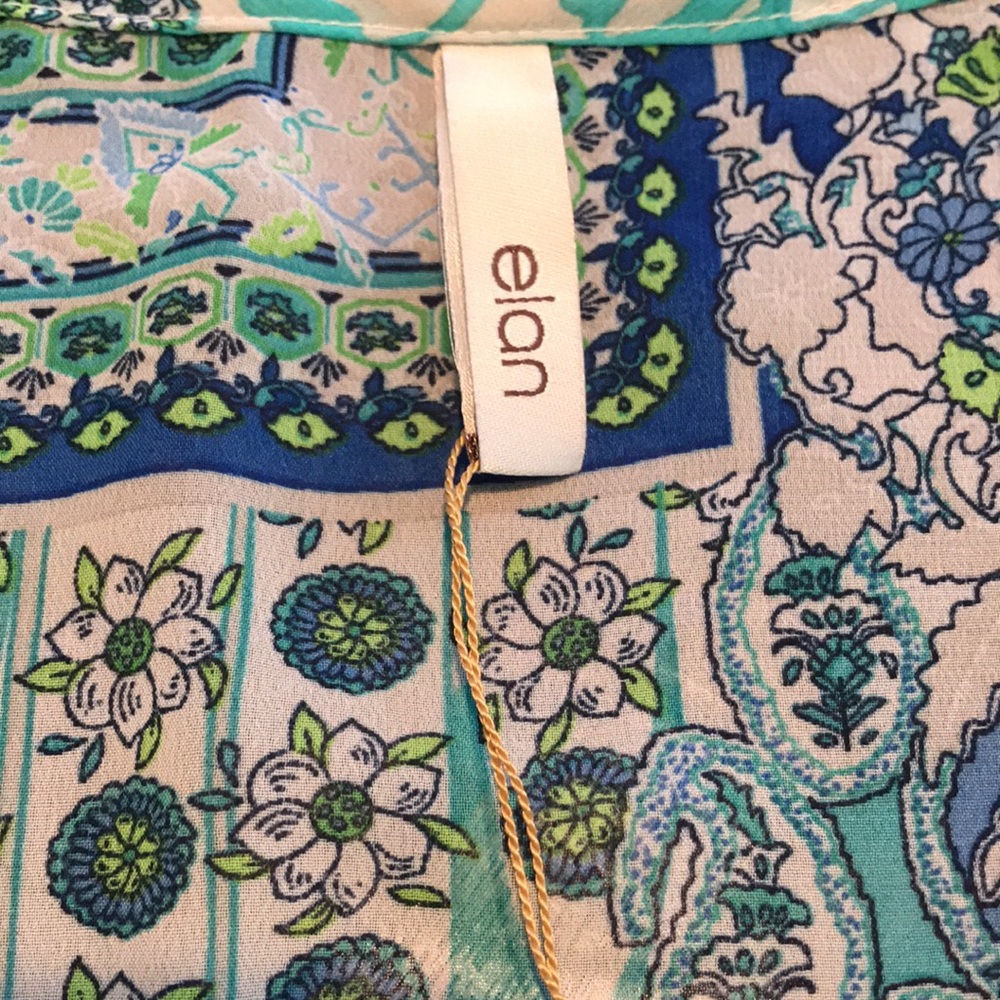 ๐ฅณHP! NWT~ ELAN SHEER MAXI DRESS/SWIM COVERUP - Picture 11 of 12